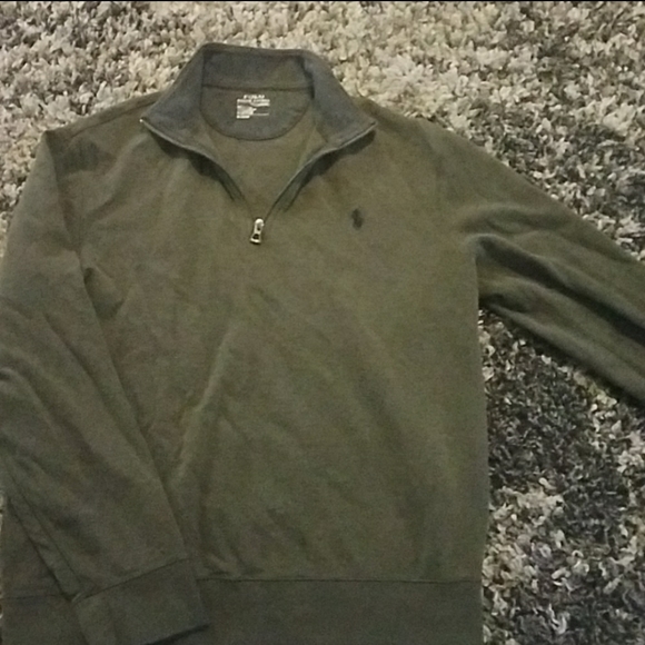 Mens Polo-Performance Sweater - Picture 1 of 3